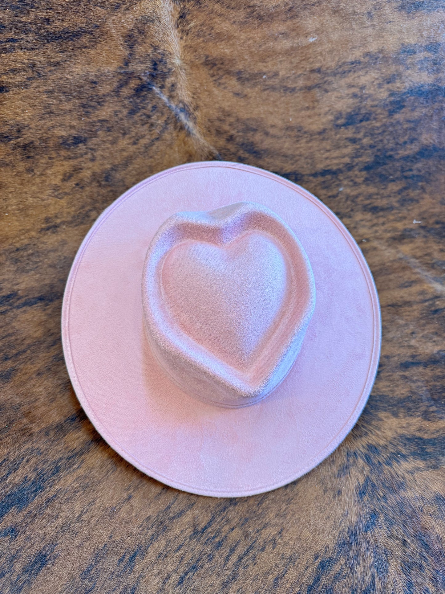 Suede heart