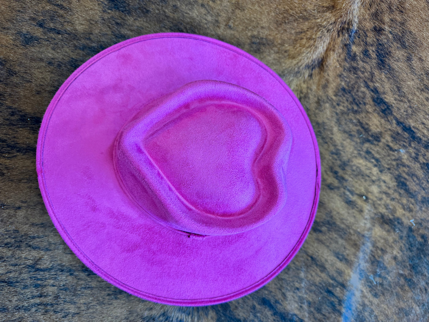 Suede heart