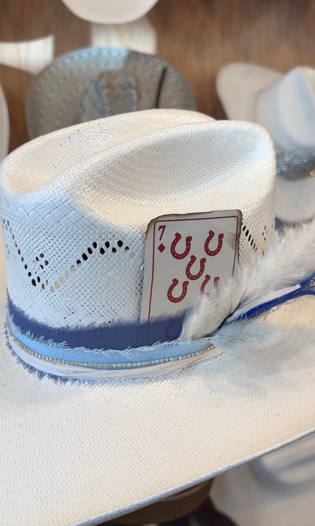 Straw 100x blue